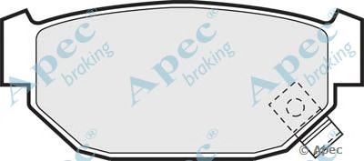 APEC BRAKING pad508 -  Комплект тормозных колодок, дисковый тормоз